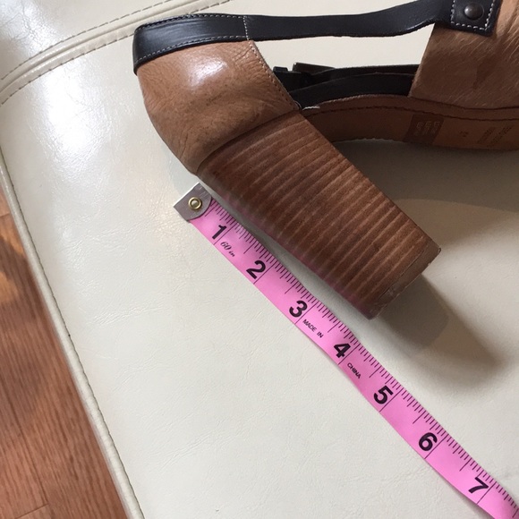 Awesome block style leather shoes - Picture 6 of 8